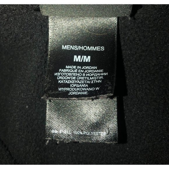 The North Face Mens Medium Black 1/4 Zip Fleece Pullover - Picture 4 of 7